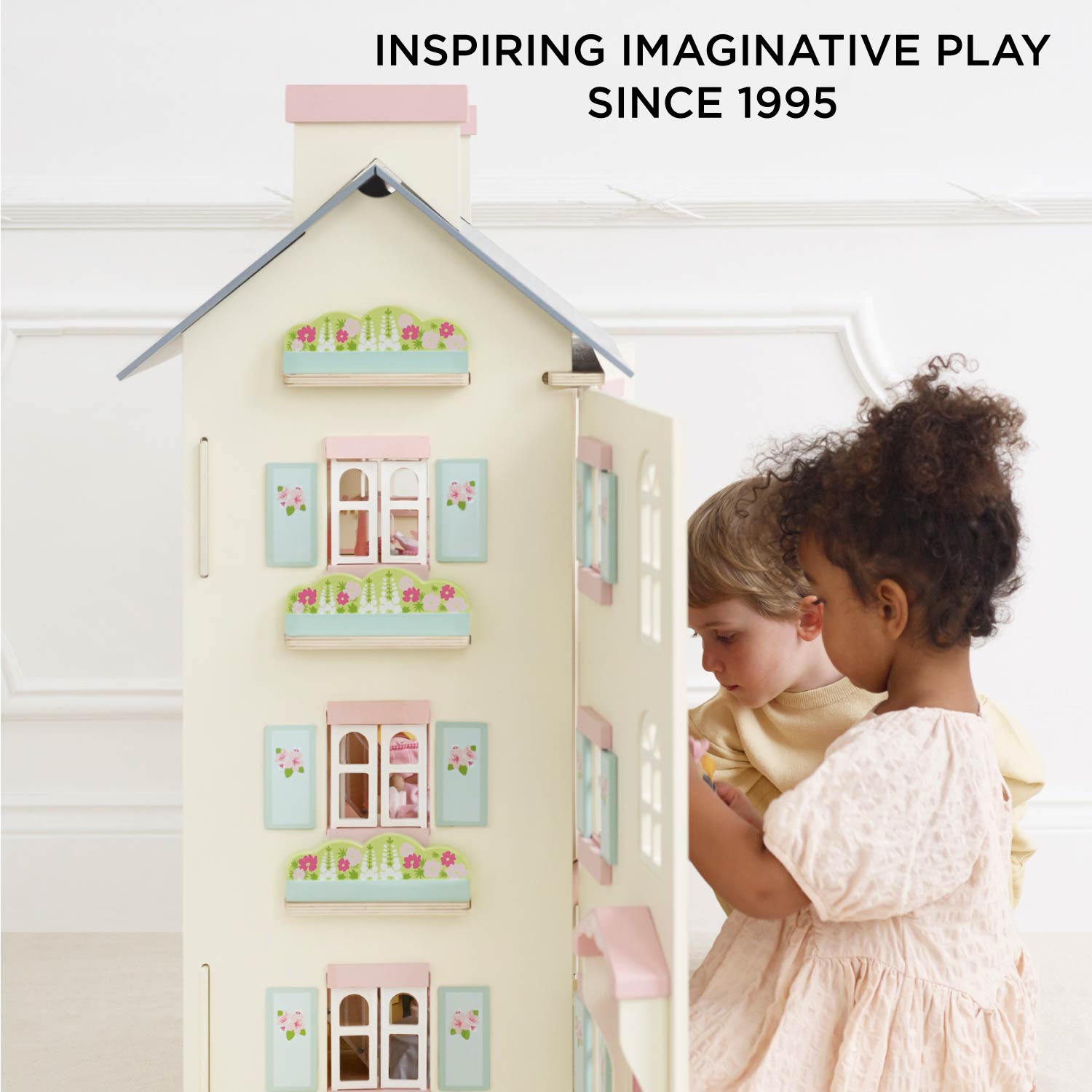Cherry Tree Hall Wooden Dolls House