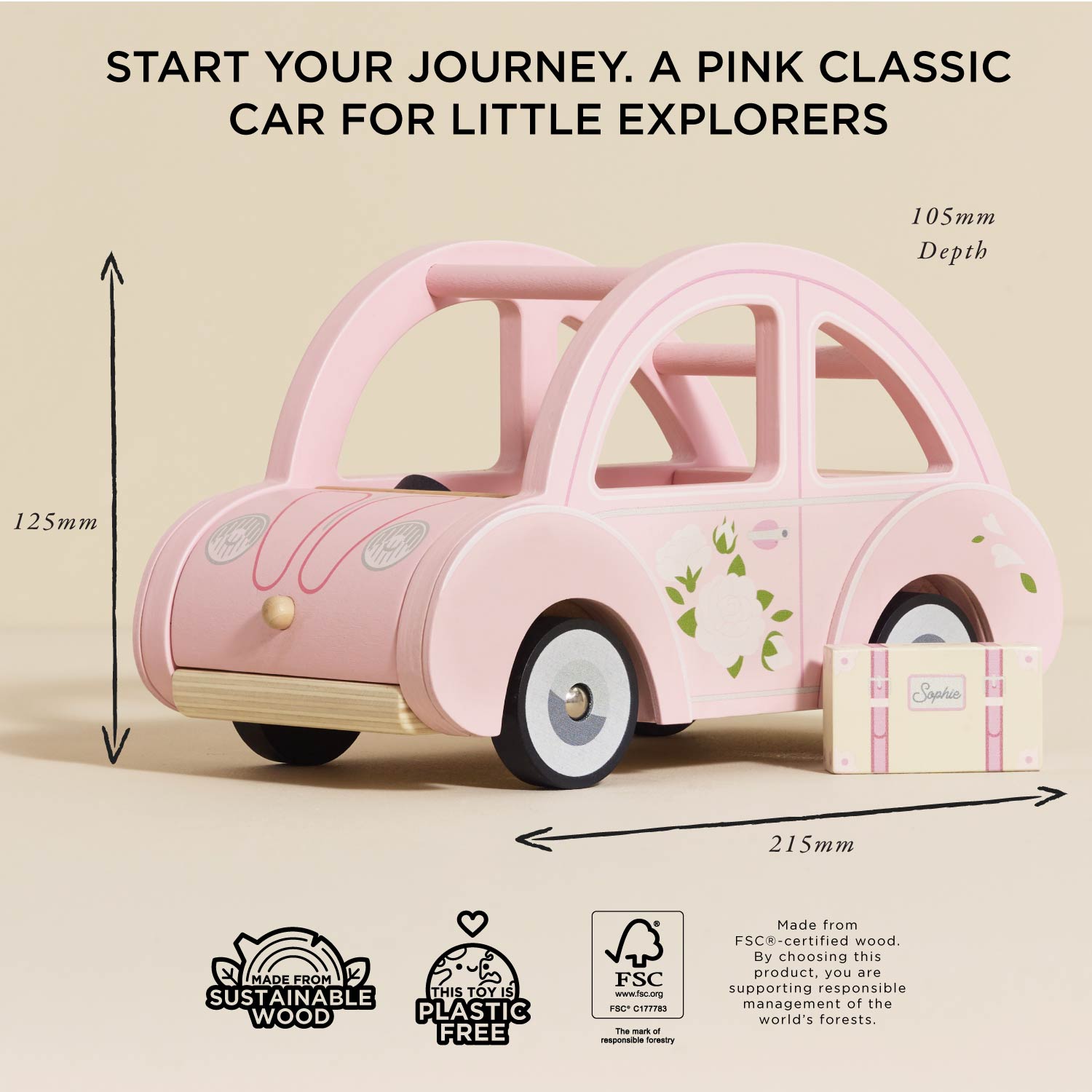Sophie's Dolls House Toy Car