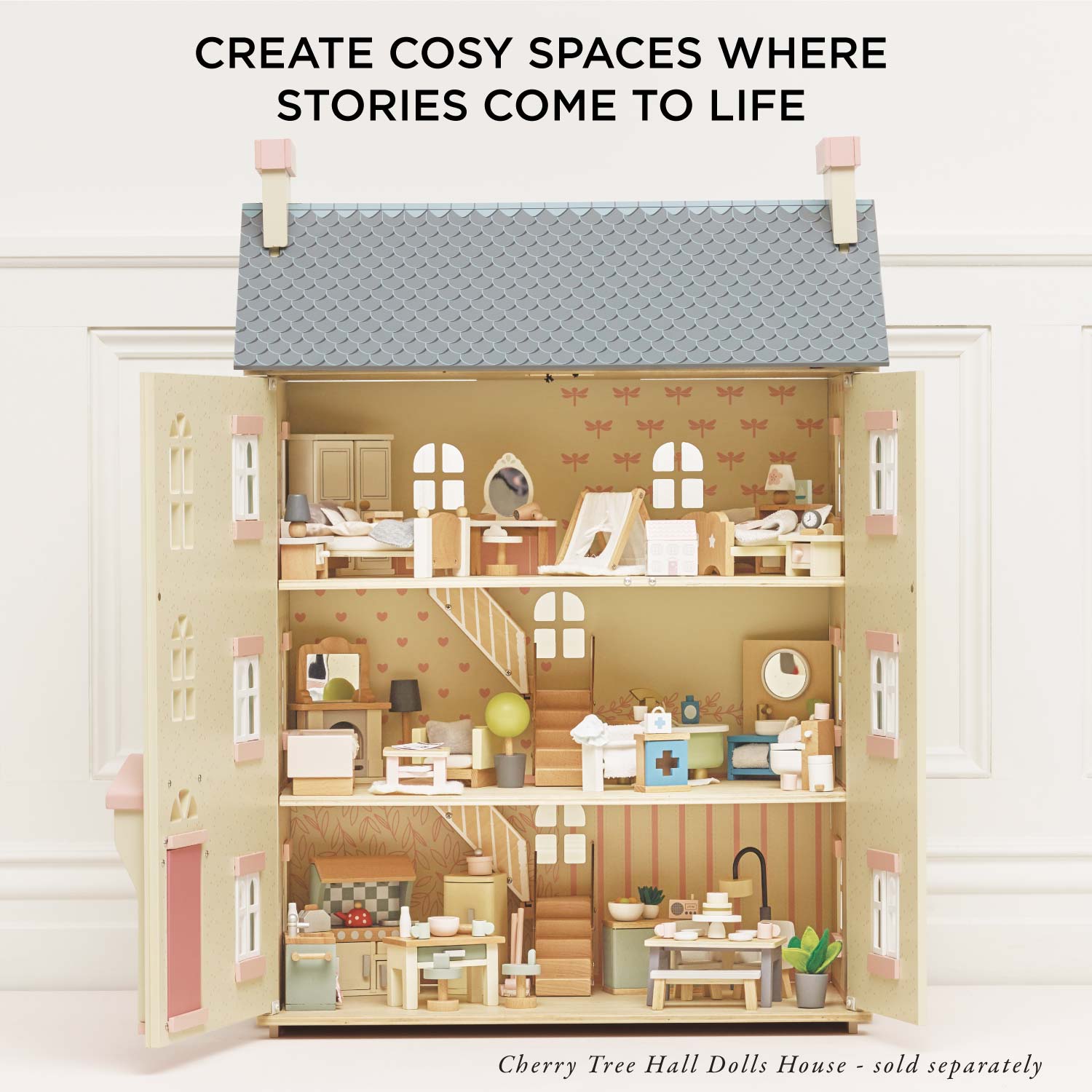 Doll House Sitting Room Furniture Set