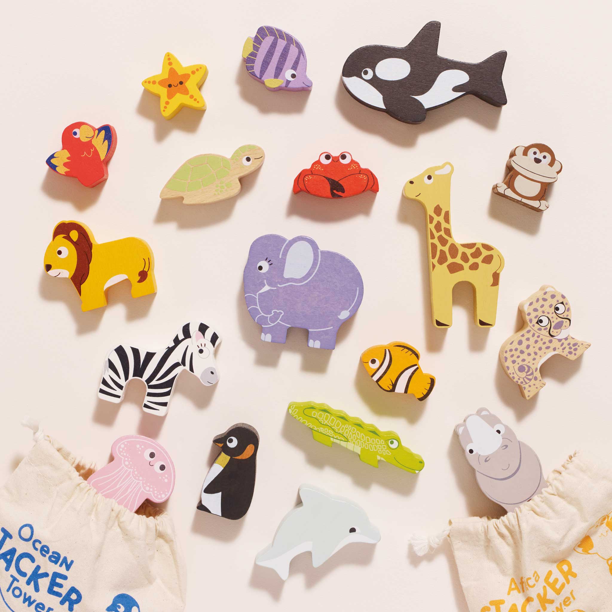 Zoo & Sea Life Animals