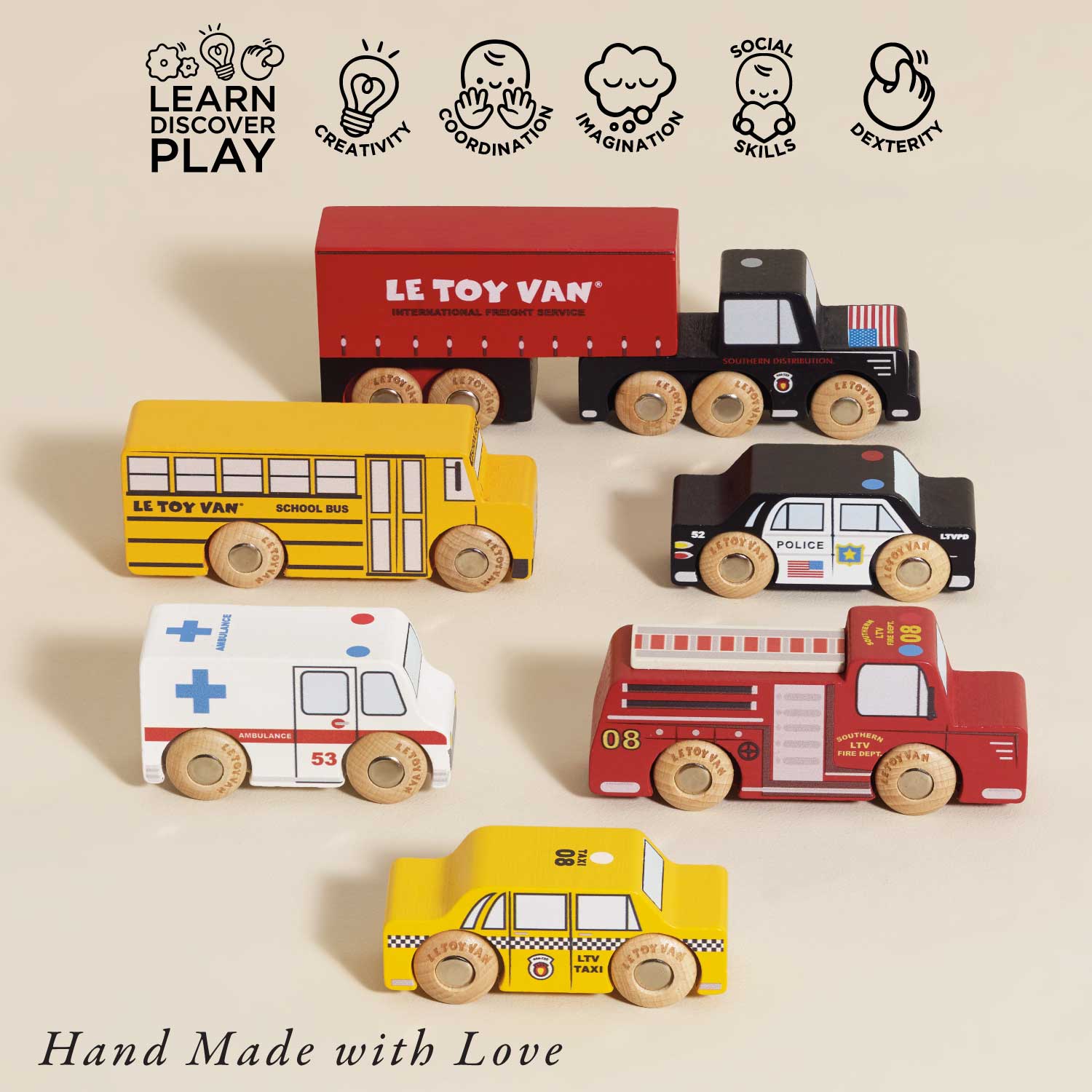 American Toy Car Set