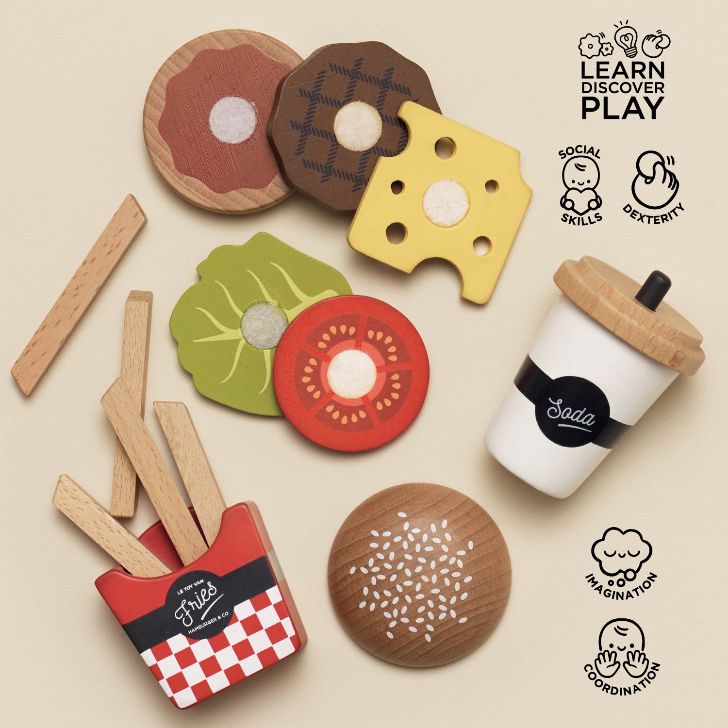 Gourmet Hamburger Set