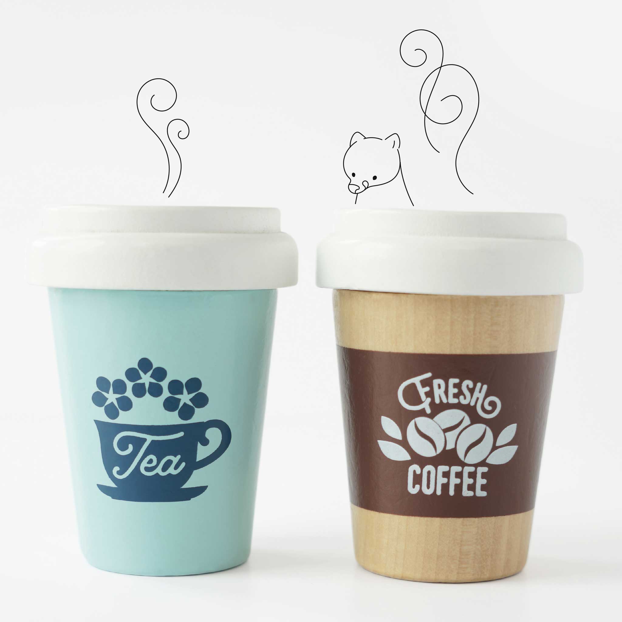 Takeout Coffee and Smoothie Play Set