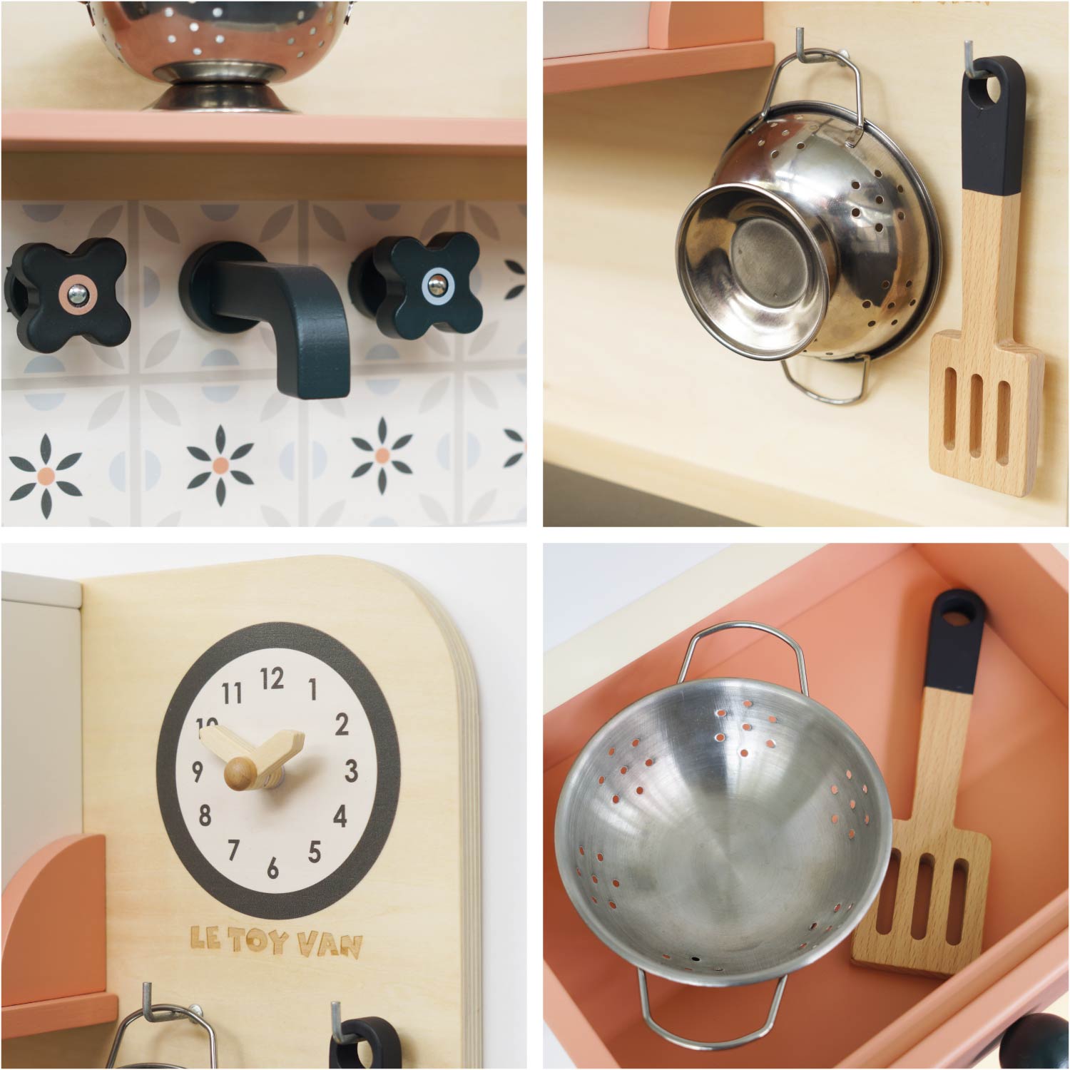 Rattan Kitchen Play Set