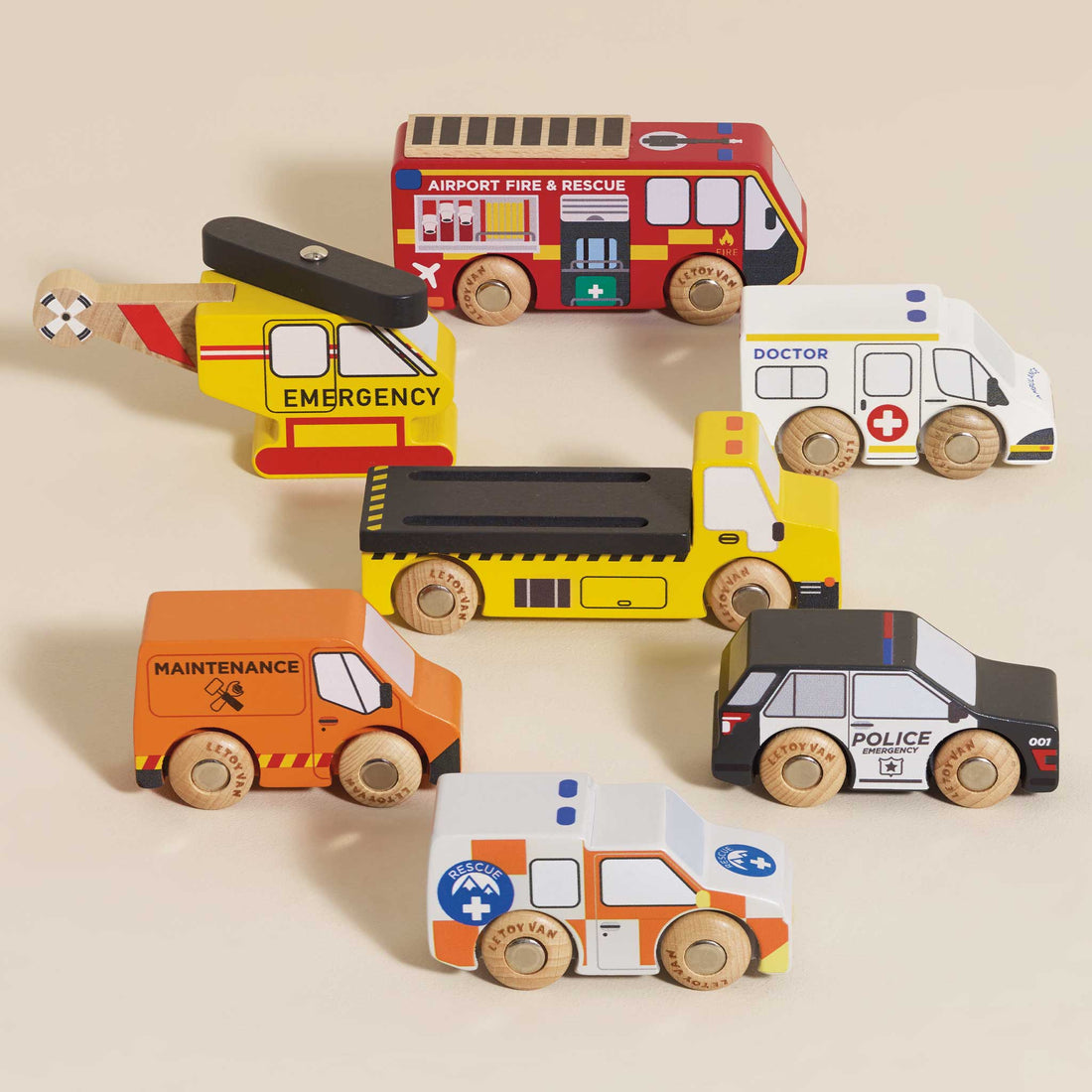 Fire Station Garage & Cars