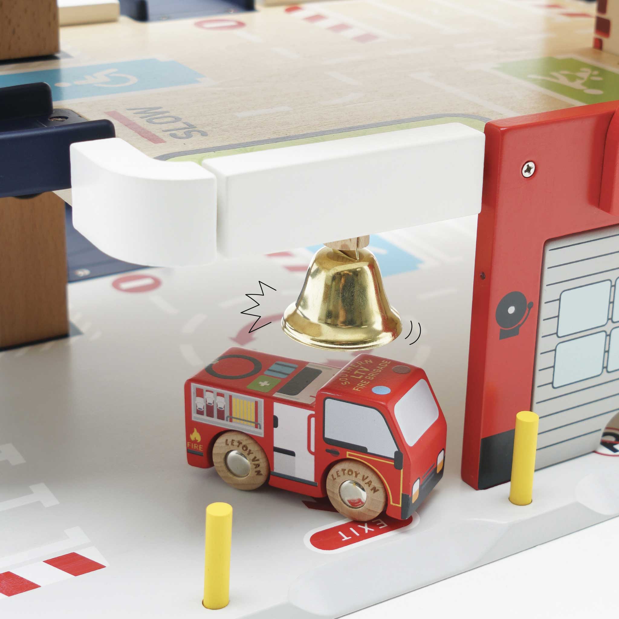 Fire Station Garage & Cars
